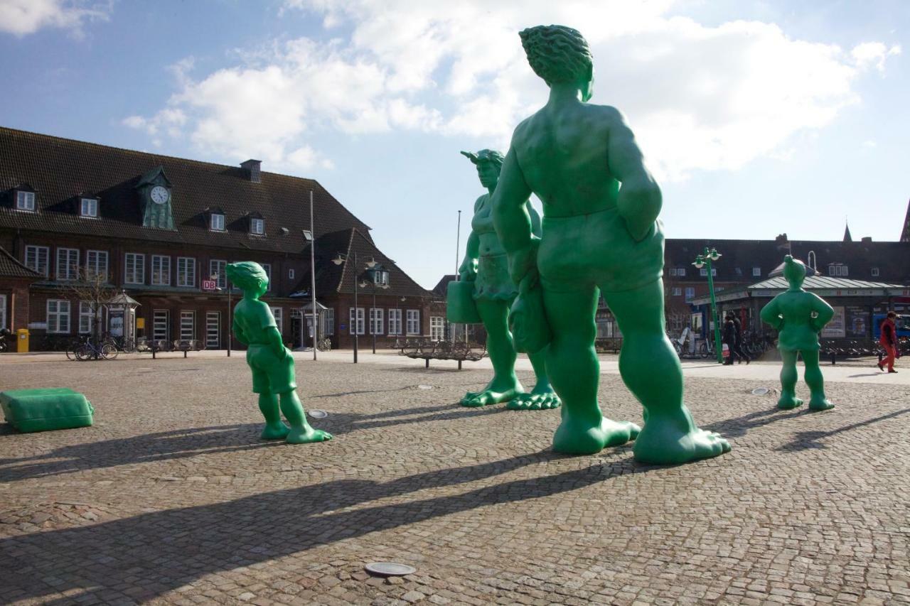 Ferienwohnung Kunst-T-raum Westerland Exterior foto